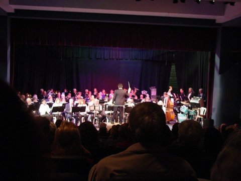 Conducting the Huntington Beach Concert Band