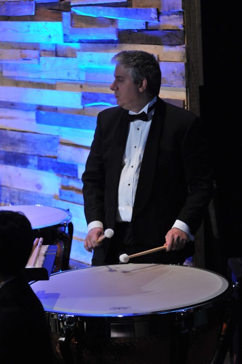 Playing Timpani